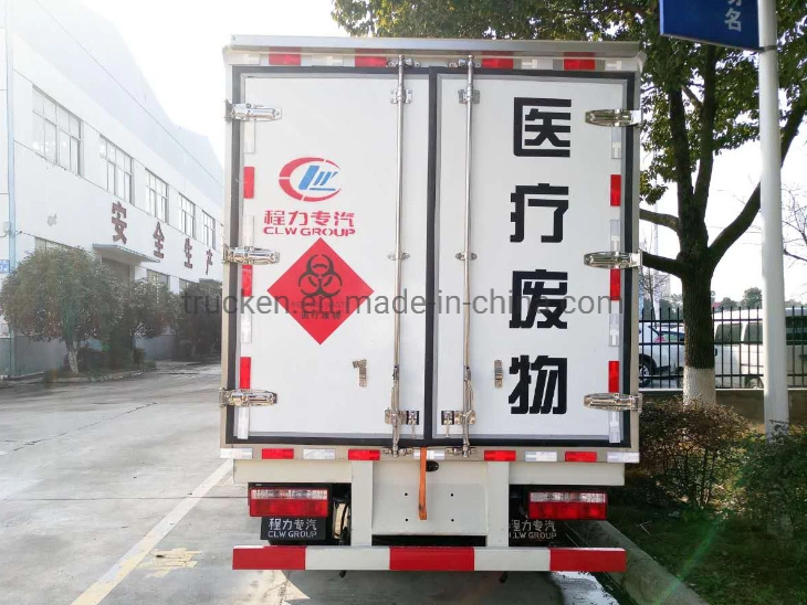 3ton 5ton Refrigerated Truck for Medical Waste Transportation with Sanitation Disinfection Device