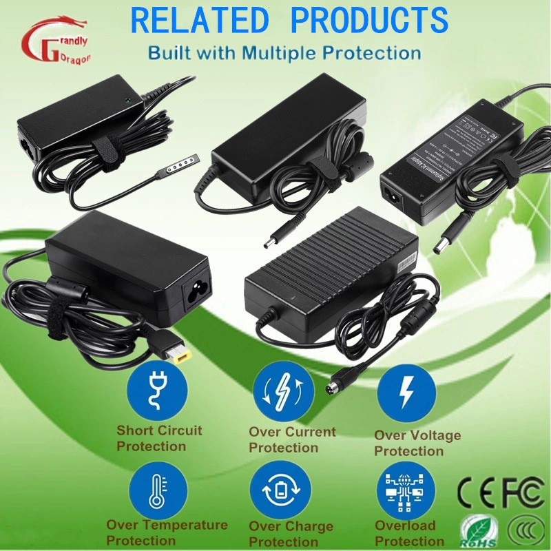 HP 18.5V 4.9A Oval Multi-Pin Battery Charger Power Supply Laptop Parts